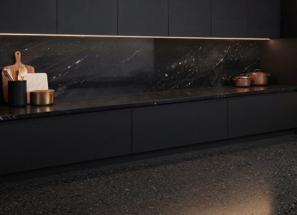 Kitchen Backsplash & Countertop